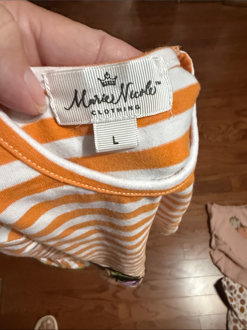 Mud Pie Pumpkin outfit and Marie Nicole dress - Picture 4 of 12